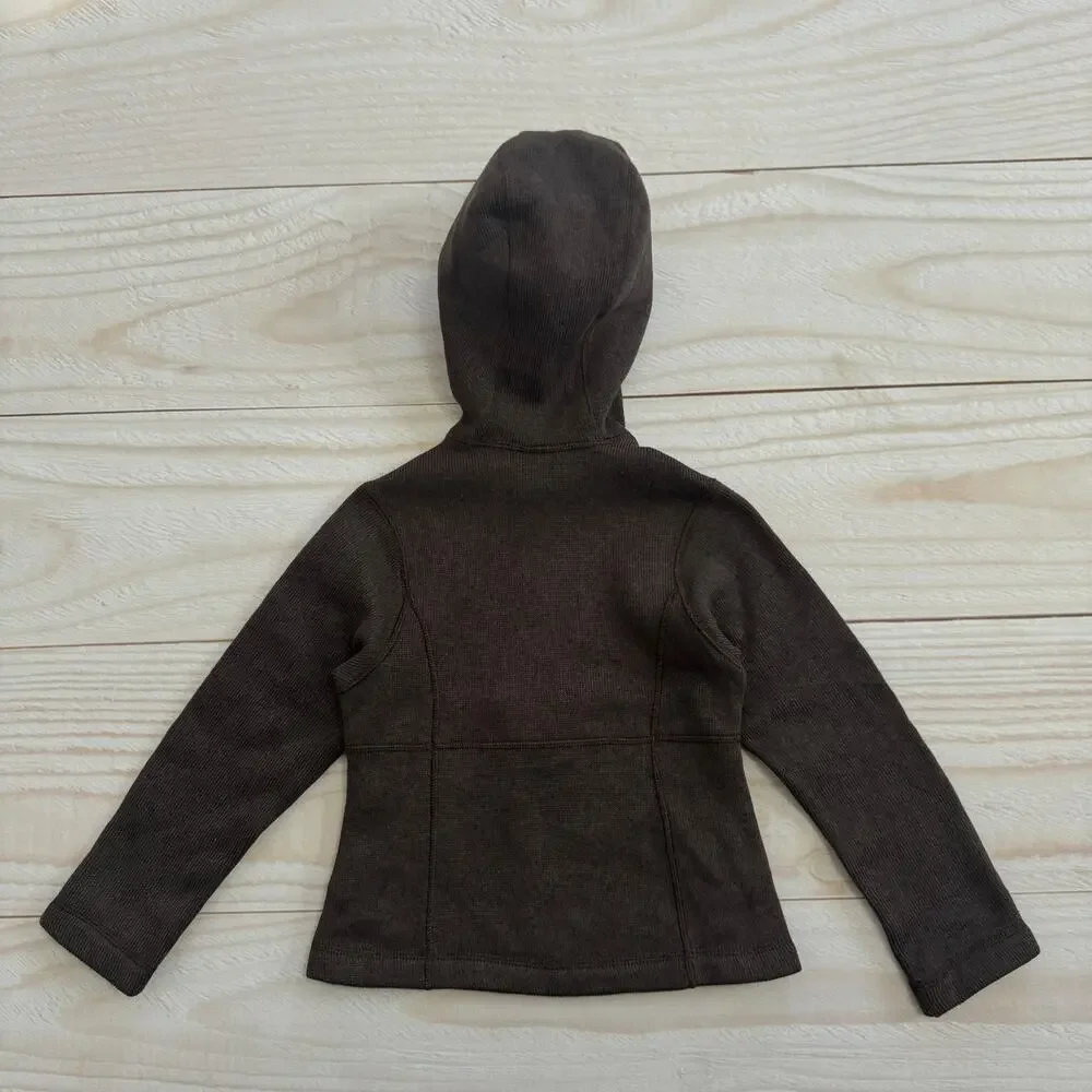Patagonia Better Sweater Hoody Toddler Girls XXS (3-4) Full Zip Fleece Jacket
